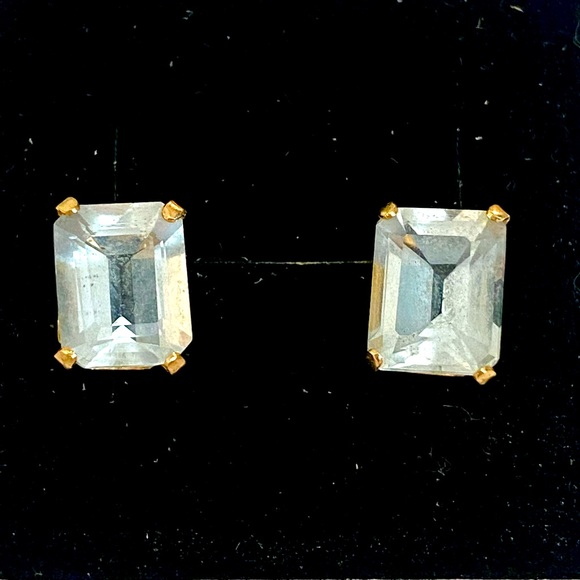 Aquamarine Earrings - Picture 1 of 4